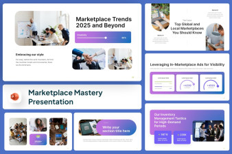 Marketplace Mastery PowerPoint Template